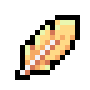 Golden Rooster Feather