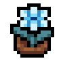 Faux Frost Lily