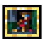 Mournful Clown Painting